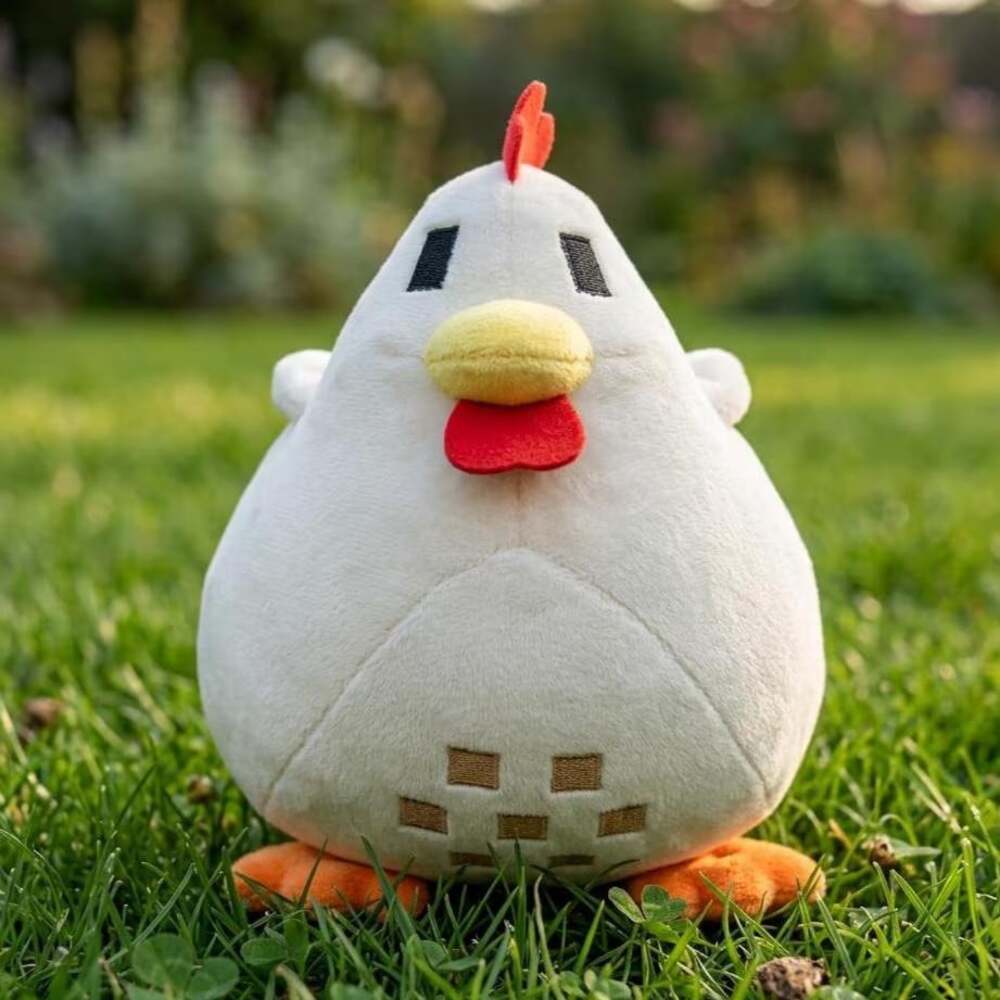 20Cm Stardew Valley Inspired Chicken Plush | Chicken Plushie